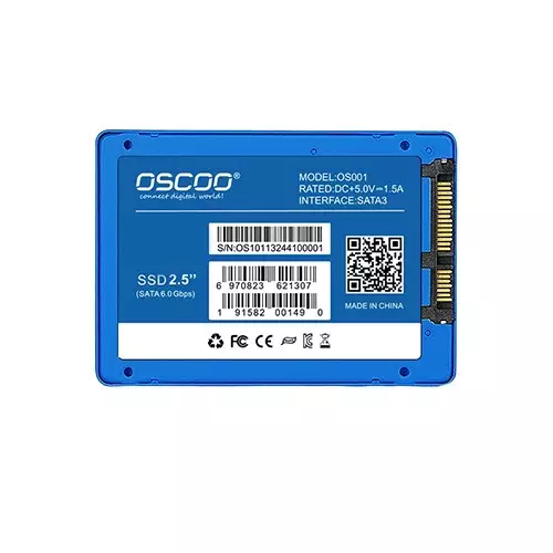 OSCOO SSD-001-BL 128GB 2.5-inch SATA SSD (Blue) - 2