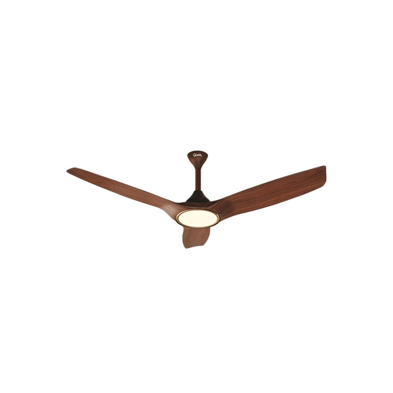 Qulik Aerovane 52 inch Decorative Under Light Ceiling Fan with Remote