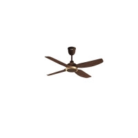 Qulik Windora 56 Inch Dark Wood Remote Control Silent Ceiling Fan