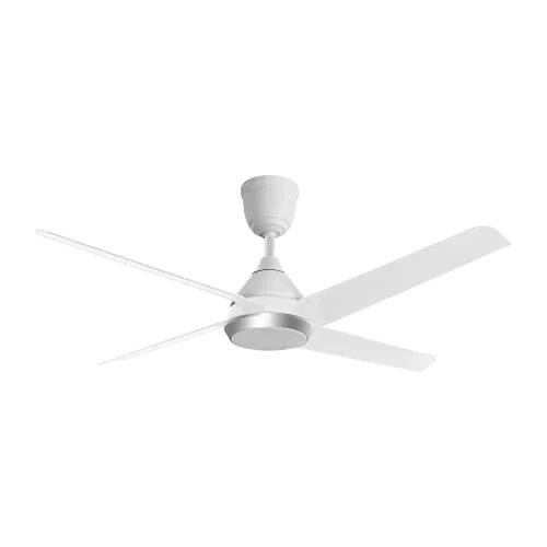 Qulik Alpha Edge 4B 53 Inch Remote Control Ceiling Fan (Pearl White)