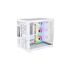 Maxcool PANDA MC7 Mid-Tower ATX Gaming White Computer Case With 7 Infinity ARGB Fans-3