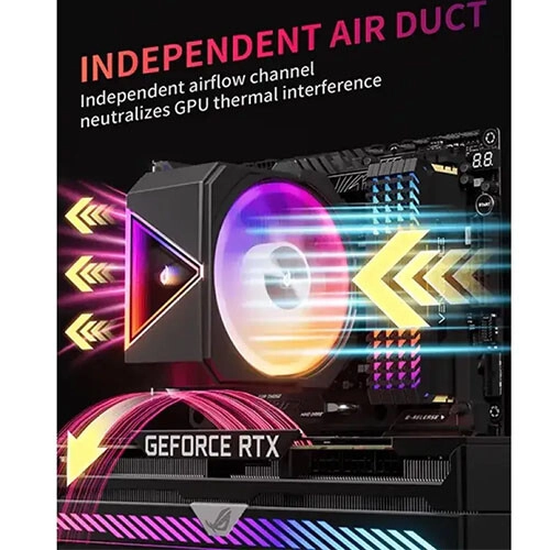 upHere UP1 Elite KC4C ARGB CPU Air Cooler (Black) - 1