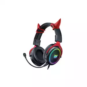 Onikuma X10 Wired Gaming Devil Horn Headphone Black