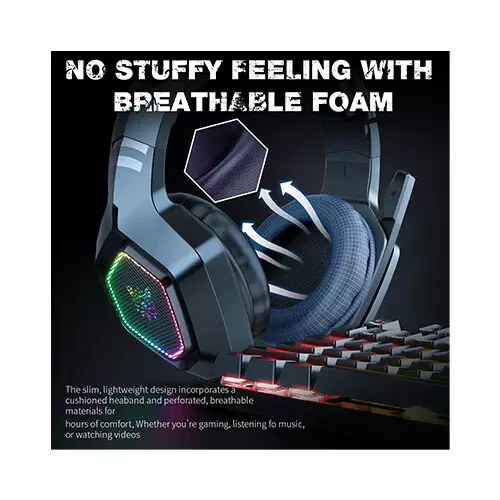 ONIKUMA K10 RGB Professional Wired Gaming Headset-gallery-2