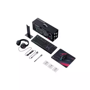 Onikuma TZ5008 5-in-1 RGB Gaming Combo (Black)