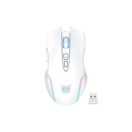 ONIKUMA CW905 3600 DPI 2.4G Wireless Rechargeable Gaming Mouse (White)