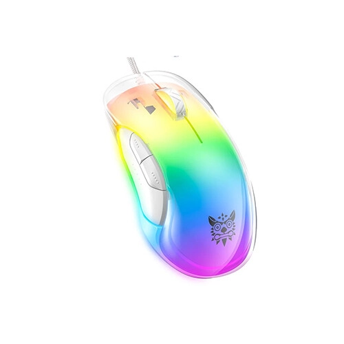 ONIKUMA CW925 RGB Backlit Wired Gaming Mouse (White) - 1