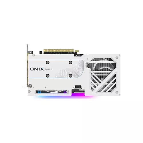 ONIX LUMI Intel Arc B580 OC 12GB GDDR6 ARGB Gaming Graphics Card (White)-gallery-3