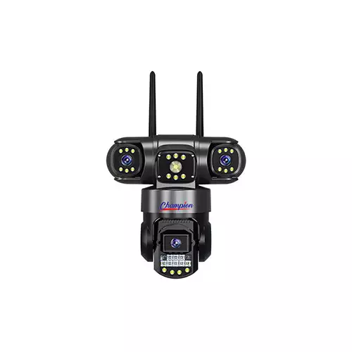 Champion 3 Lens 3 Screens 4G Security Outdoor waterproof Camera