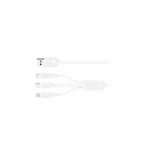 Foneng X80 100W 3-in-1 USB to USB-C Charging Cable-gallery-1