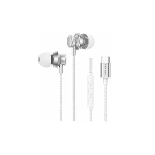 FONENG T67 Type-C Heavy Bass In-Ear Wired Earphone-1