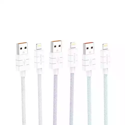 FONENG XS02 Type-C to Lightning 1.2M Braided Cable