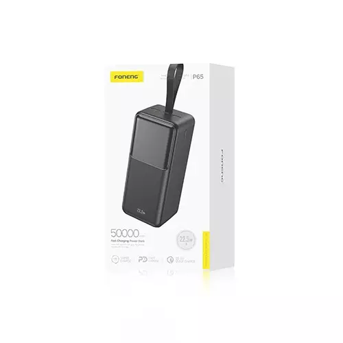 Foneng P65 50000mAh 22.5W fast charging Power Bank-gallery-1