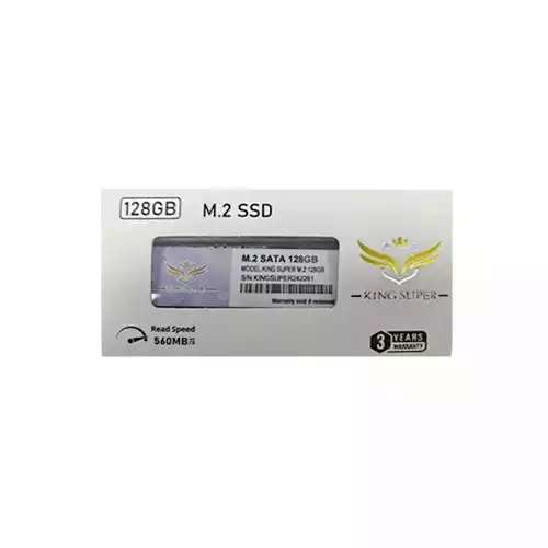 King Super 128GB M.2 PCI-e Gen3 x4 NVME SSD