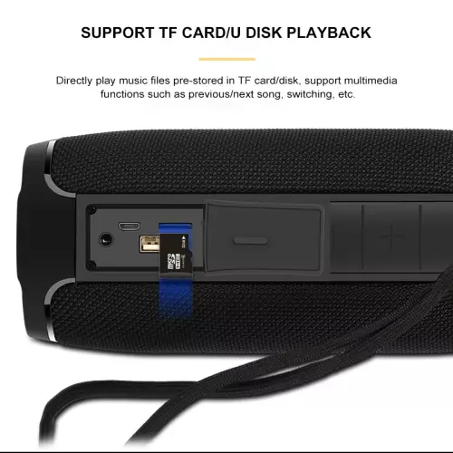 Wesdar K39 Portable Bluetooth Speaker-2