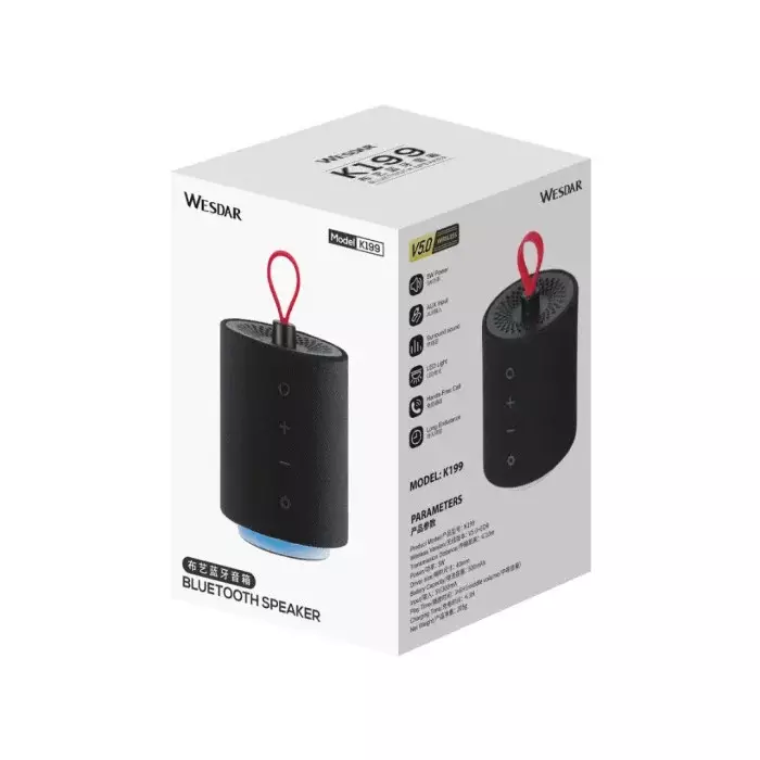 WESDAR K199 Waterproof Portable Speaker-2
