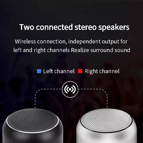 WESDAR K269 Waterproof Portable Stereo Speaker-1