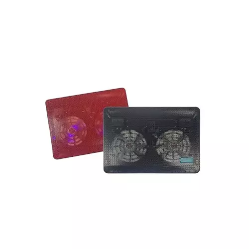 Mikuso NCP-064 Shiron-2 Dual Fan LED Laptop Cooling Pad-1