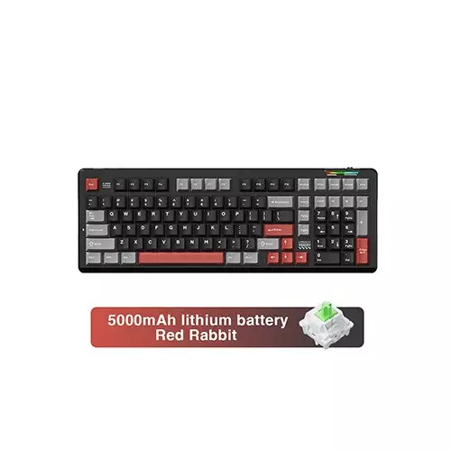 LINGBAO K98 Customized Tri-Mode Wireless Mechanical Keyboard-gallery-1