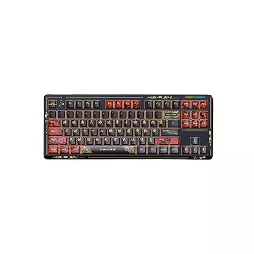 Lingbao K87pro Customized Mechanical Gaming Keyboard (Black Myth Wukong)