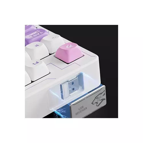 LINGBAO K87 Tri-Mode HI-FI Wireless RGB Mechanical Keyboard-gallery-3