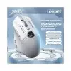 LINGBAO M8 Tri-Mode Wireless Gaming Mouse with Display (White)-1