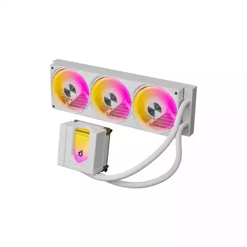 UpHere E360TC 360mm AIO Liquid CPU Cooler - White