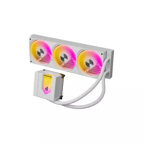 UpHere E360TC 360mm AIO Liquid CPU Cooler - White