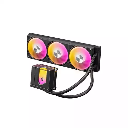 UpHere E360KC 360mm AIO Liquid CPU Cooler - Black