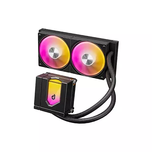 upHere E240KC 240mm ARGB AIO Liquid CPU Cooler (Black)