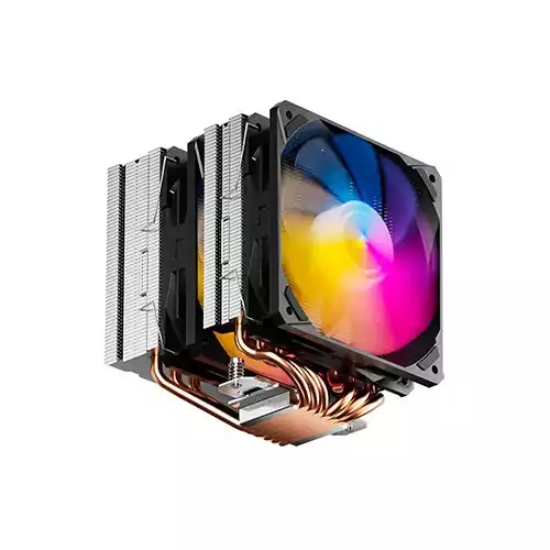 upHere D6SEC ARGB CPU Air Cooler (Black)