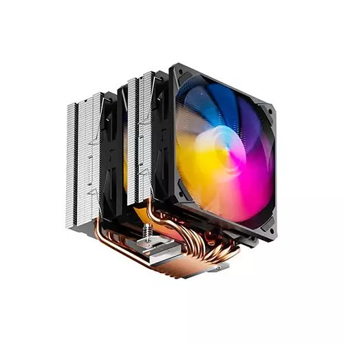 upHere D6SEC ARGB CPU Air Cooler (Black)