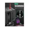 upHere UE2KC6 ARGB CPU Air Cooler (Black)-4
