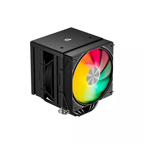 upHere UE2KC6 ARGB CPU Air Cooler (Black)