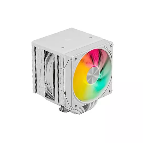 upHere UE2TC6 ARGB CPU Air Cooler (White)
