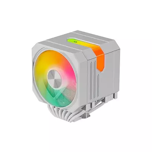 upHere UP2TC8C ARGB CPU Air Cooler (White)