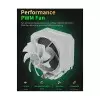upHere UP1T4 CPU Air Cooler (White)-1