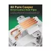 upHere UP1T4 CPU Air Cooler (White)-2