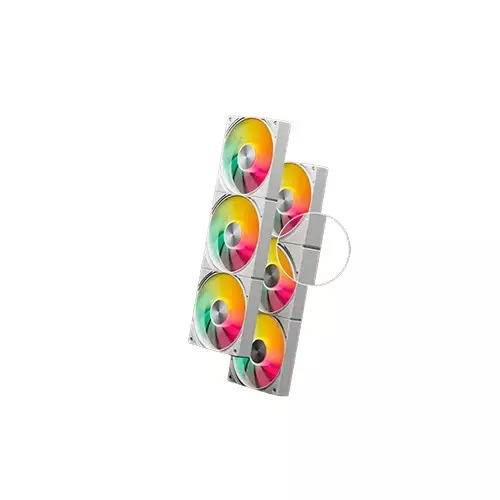 UpHere U3TC3 ARGB All-in-One White Case Fan-gallery-2