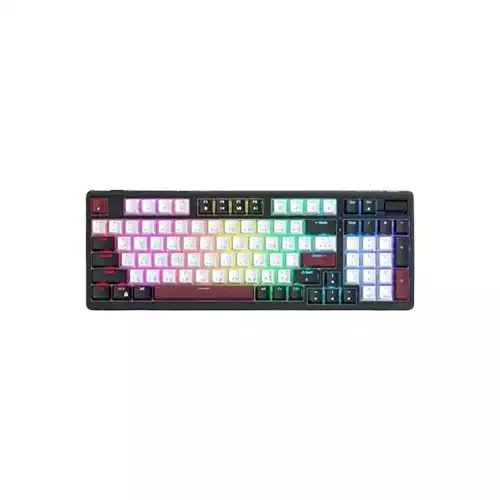 Onikuma G56 RGB Tri-Mode 96-key Wireless Hot-swappable Mechanical Keyboard