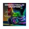 ONIKUMA X22 Cool RGB Dynamic Light Wired Gaming Headset (Black)-2