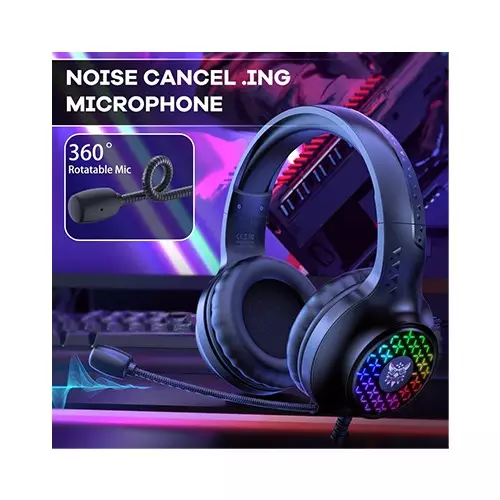 Onikuma X7 PRO RGB Light Noise-canceling Wired Gaming Headset-2