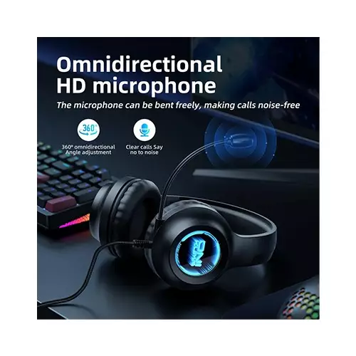ONIKUMA X36 RGB 3.5mm Over-Ear Gaming Headset - 1