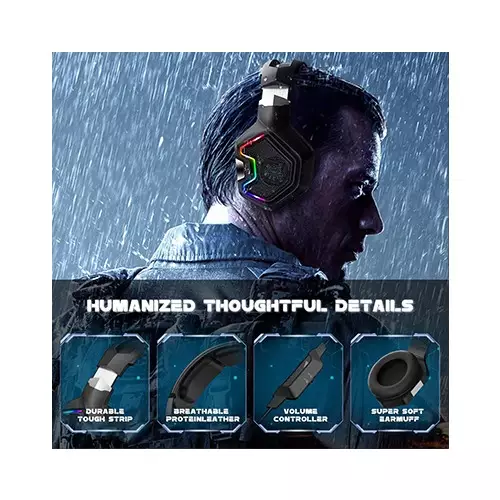 ONIKUMA K10 Pro RGB Professional Wired Gaming Headset - 3