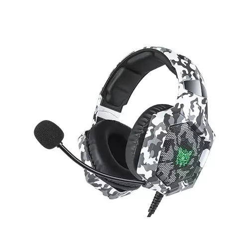 ONIKUMA K8 RGB Wired Stereo Gaming Headphones (Camou-Gray)