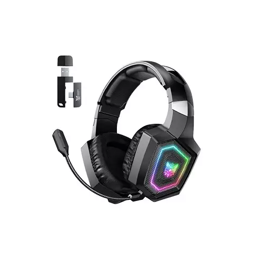 ONIKUMA GT806 Three Mode Wireless Gaming Black Headphone