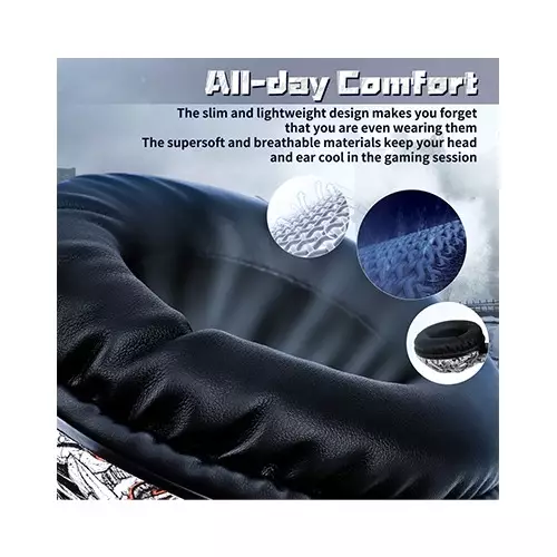 ONIKUMA K19 RGB Professional Gaming Headphone (Camou-White) - 3