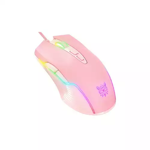 ONIKUMA CW905 6400 DPI Wired Gaming Mouse Pink