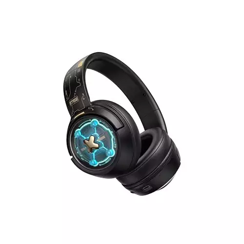 Onikuma GT802 Triple Mode Wireless Stereo RGB Gaming Black Headphone