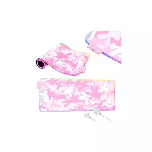 Onikuma MP005 RGB Gaming Mousepad Pink - 2